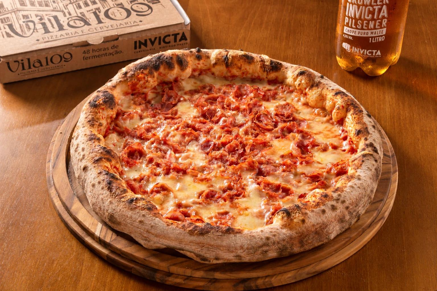 Castelões, pizza da Vila109