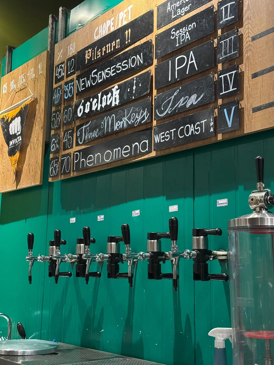 Torneiras de chopp da Vila109